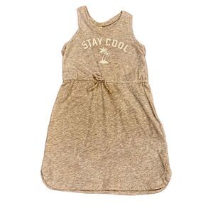 Crazy 8 Tank Dress Stay Cool Light Gray Size 2T